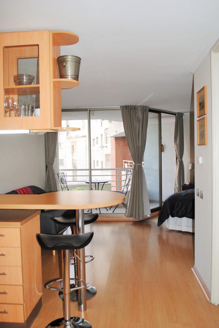 Studio Apartment En Providencia Santiago Exterior foto